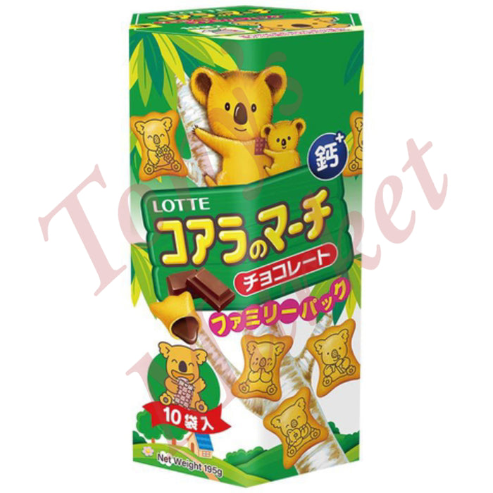 Lotte Koala’s March - Chocolate Flavour - Family Pack 195g