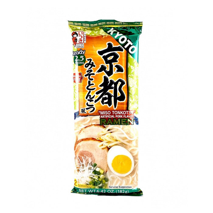 ITSUKI Kyoto Miso Tonkotsu Artifical Pork Flavor Ramen 182g