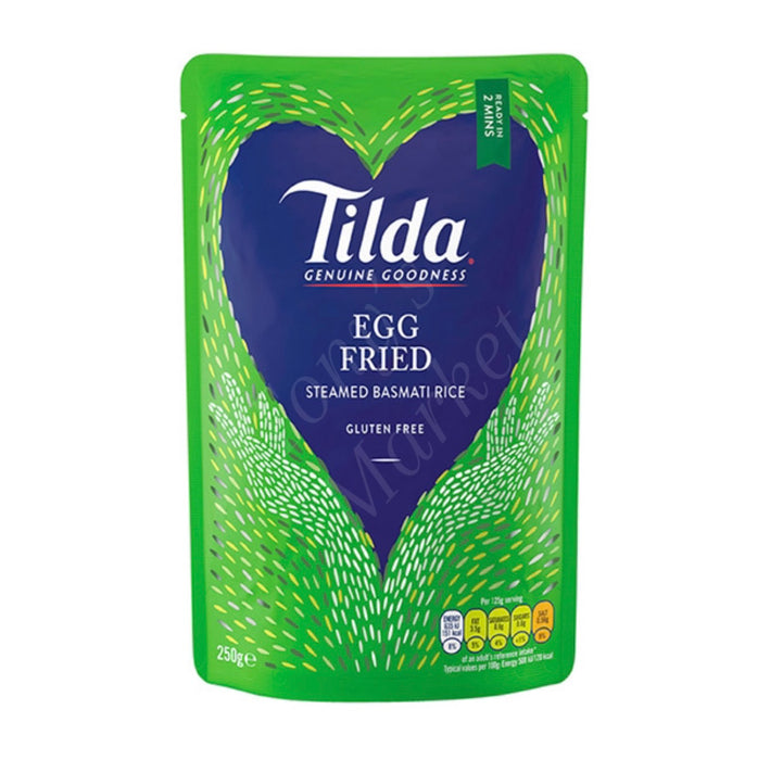 Tilda - Egg Fried Steamed Basmati Rice (Gluten Free) 250g