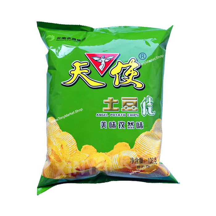 Angel Potato Chips Cumin Flavor 108g