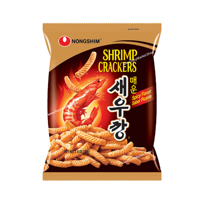 NONGSHIM Shrimp Crackers Hot & Spicy 75g