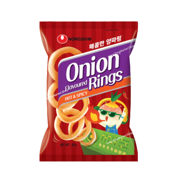 NONGSHIM Onion Rings Spicy Flavour 50g