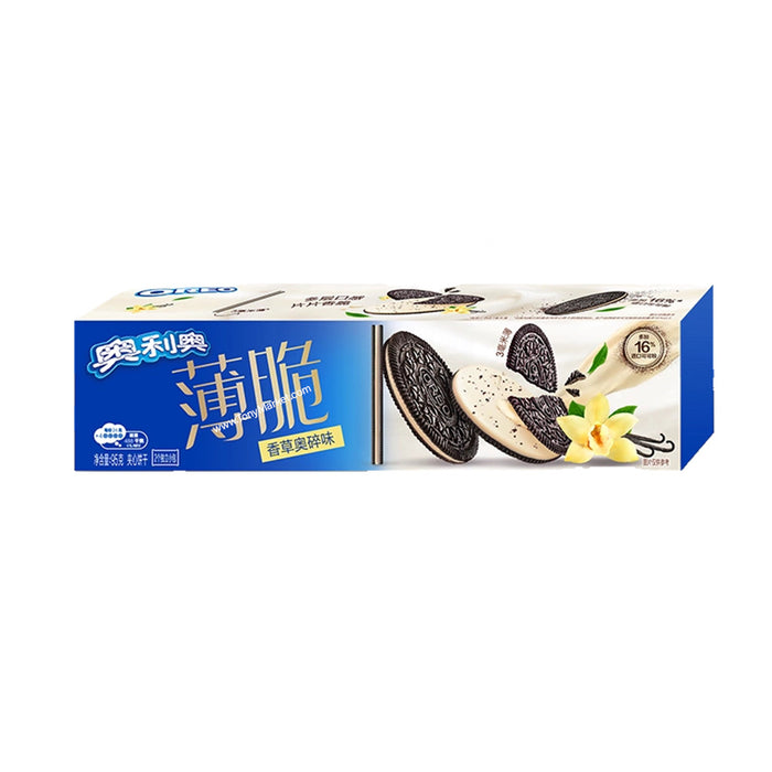 OREO Sandwich Biscuit Thin Vanilla Flavor 95g