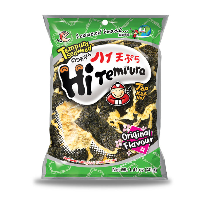 TAO KAE NOI Tempura Seaweed Hi Tempura - Original Flavour 40g