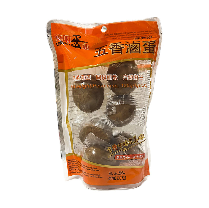 Goosun Spicy Marinated Eggs 180g (6pcs) 辣卤蛋