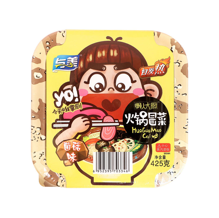 YUMEI Instant Hot Pot Huo Guo Mao Cai - Mushroom Flavour 425g