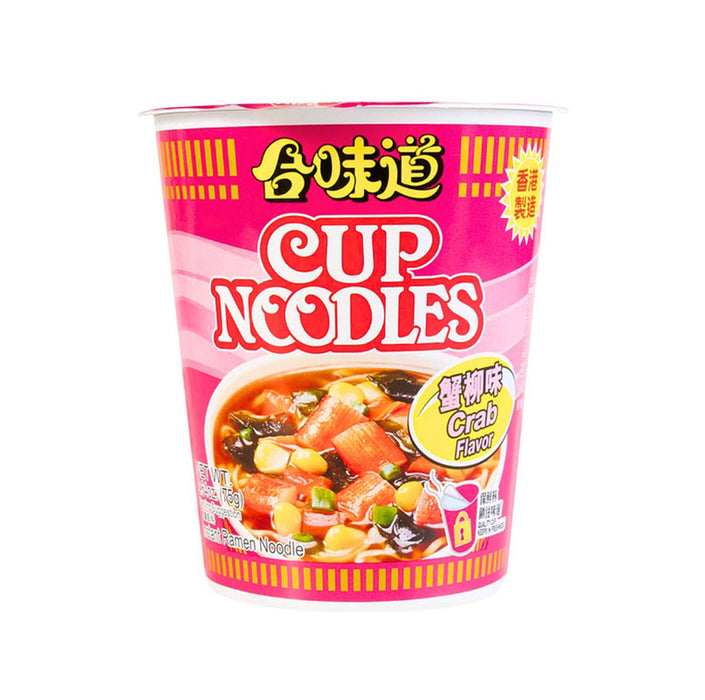 NISSIN Cup Noodles Crab Flavor 75g