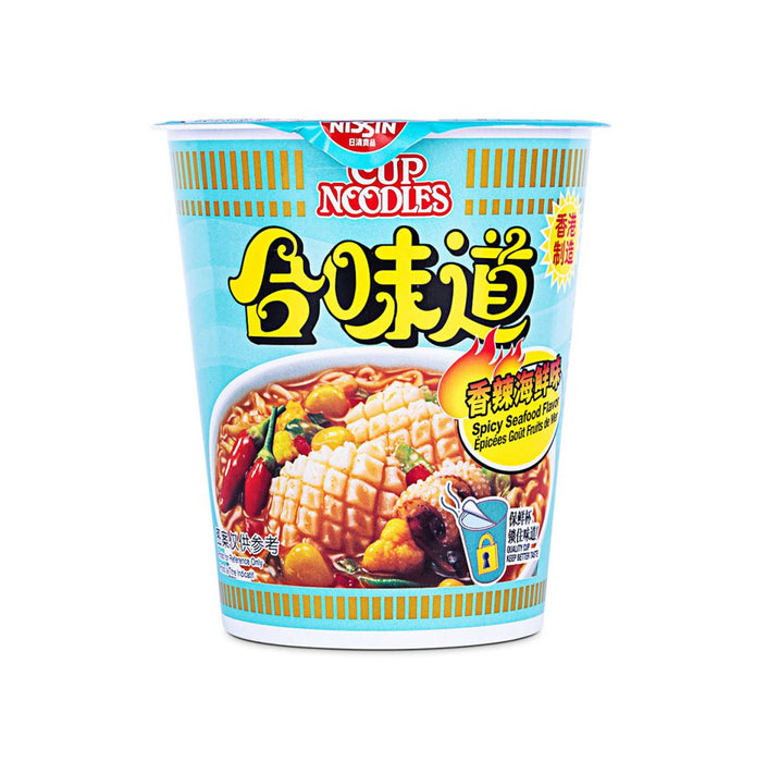 NISSIN Cup Noodles Spicy Seafood Flavor 73g