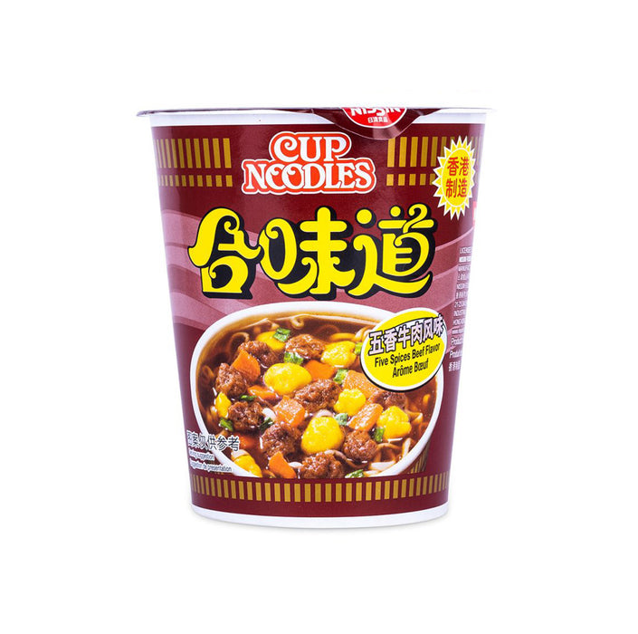 NISSIN Cup Noodles Five Spices Beef 69g