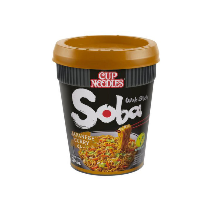 NISSIN Cup Noodles Wok Style Japanese Curry Flavor 92g