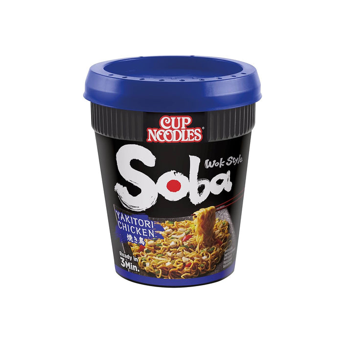 NISSIN Cup Noodles Wok Style Yakitori Chicken Flavor 92g