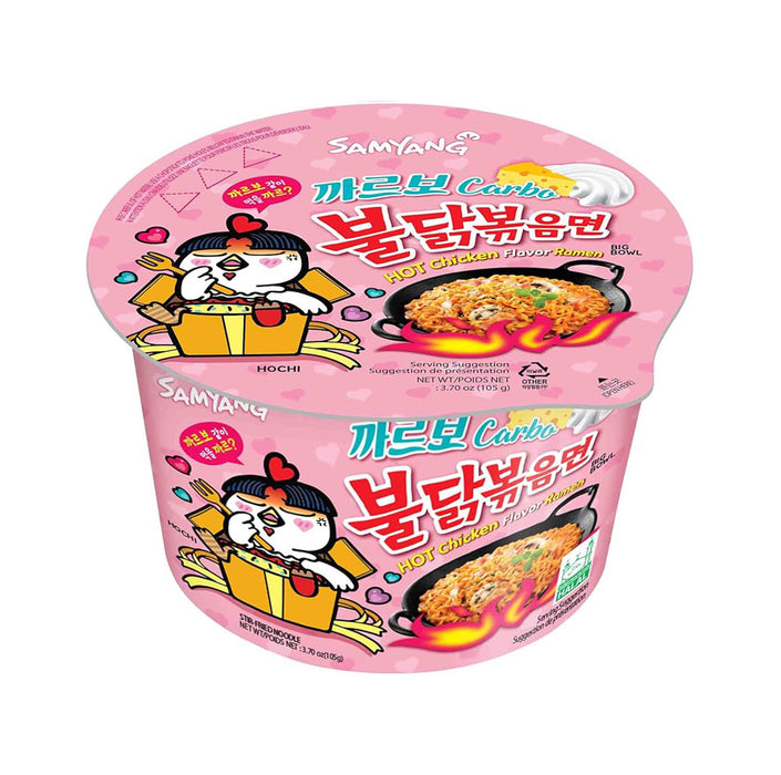 SAMYANG Hot Chicken Ramen Flavor Ramen Carbo 105g