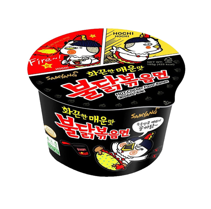 SAMYANG Hot Chicken Flavor Ramen Noodles-Bowl 105g