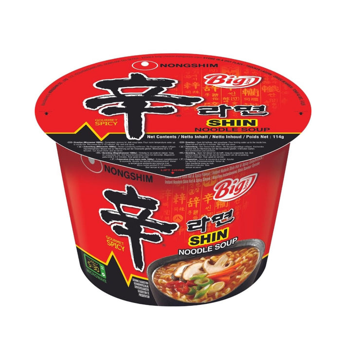 NONGSHIM Big Bowl Shin Noodle Soup 114g