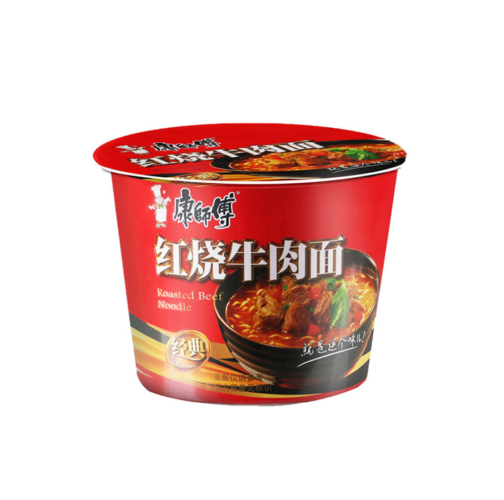 康师傅 红烧牛肉面 KSF Braised Beef Bowl Noodle 108g