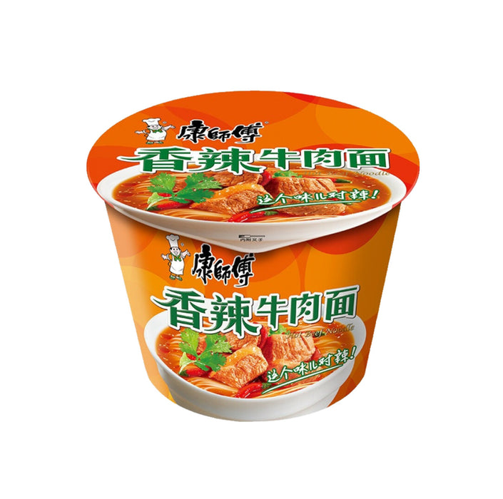 康师傅 香辣牛肉面  KSF Spicy Beef Bowl Noodle 108g