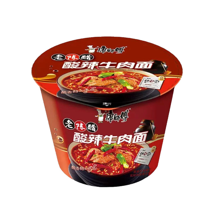 康师傅 酸辣牛肉面 KSF MK Hot & Sour Beef Flavour Bowl Noodle 112g