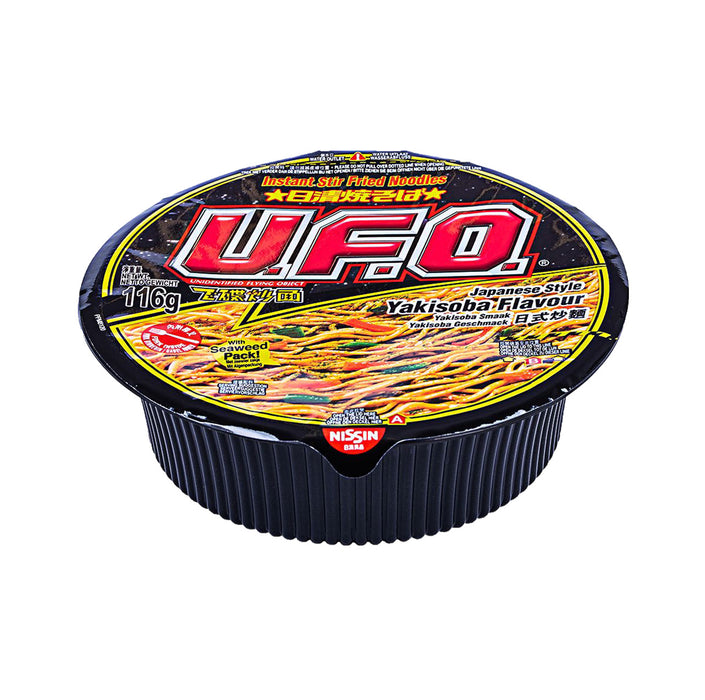 Nissin UFO Instant Stir Fried Noodles - Japanese Style Yakisoba Flavour 116g 128g