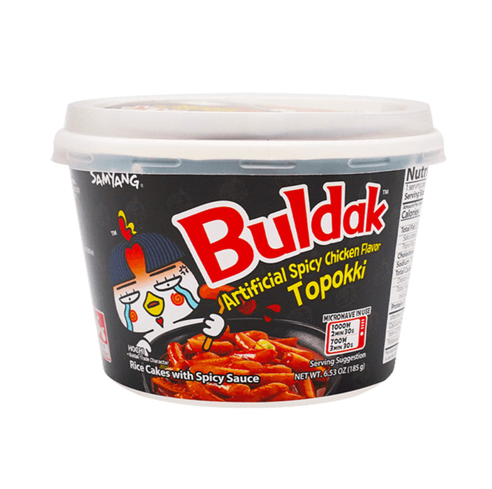 SAMYANG Buldak Artificial Chicken Flavor Topokki 185g