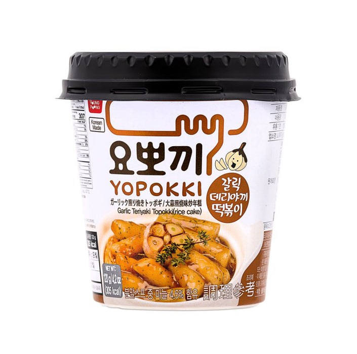 Young Poong Yopokki Garlic Teriyaki Topokki (Rice Cake) 120g