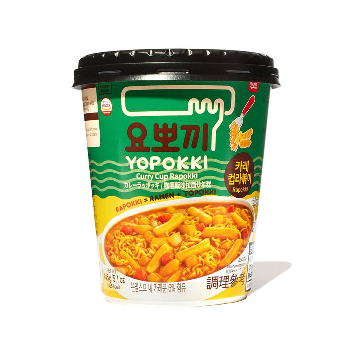 Young Poong Yapokki Curry Cup Rapokki 145g