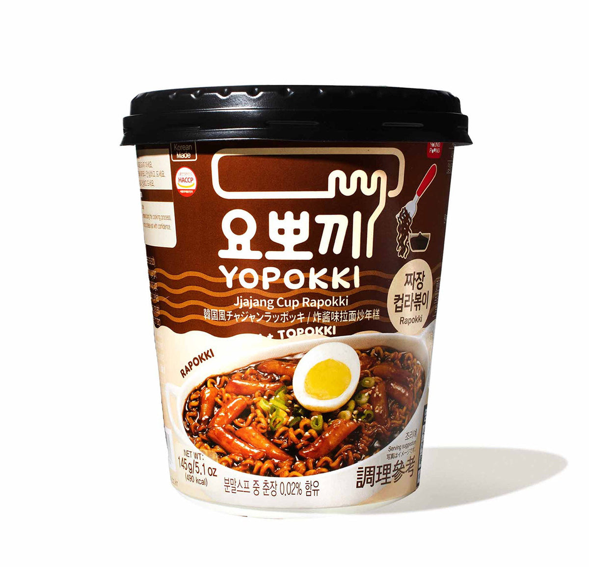 Young Poong Yapokki Jjiajang Cup Rapokki 145g — Tony's Asian Market