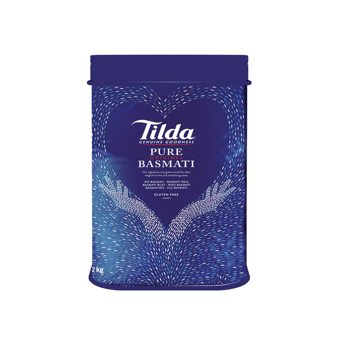 Tilda Pure Original Basmati Tin (Gluten Free) 2kg