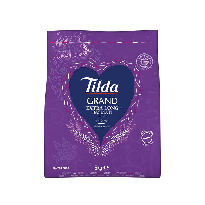 Tilda Grand Extra Long Basmati Rice (Gluten Free) 5kg