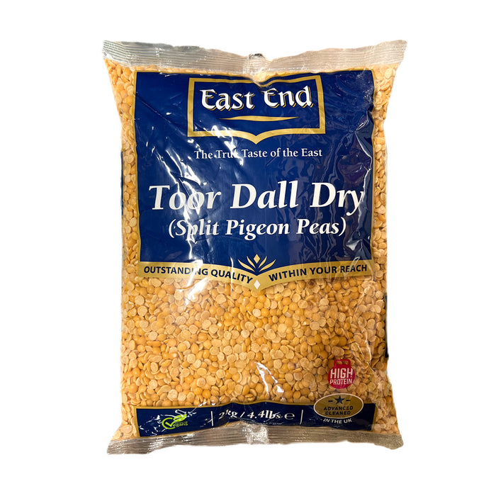 EE Toor Dall Dry (Split Pigeon Peas) 2kg