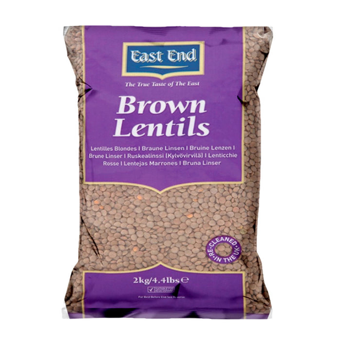 EE Brown Lentils 2kg