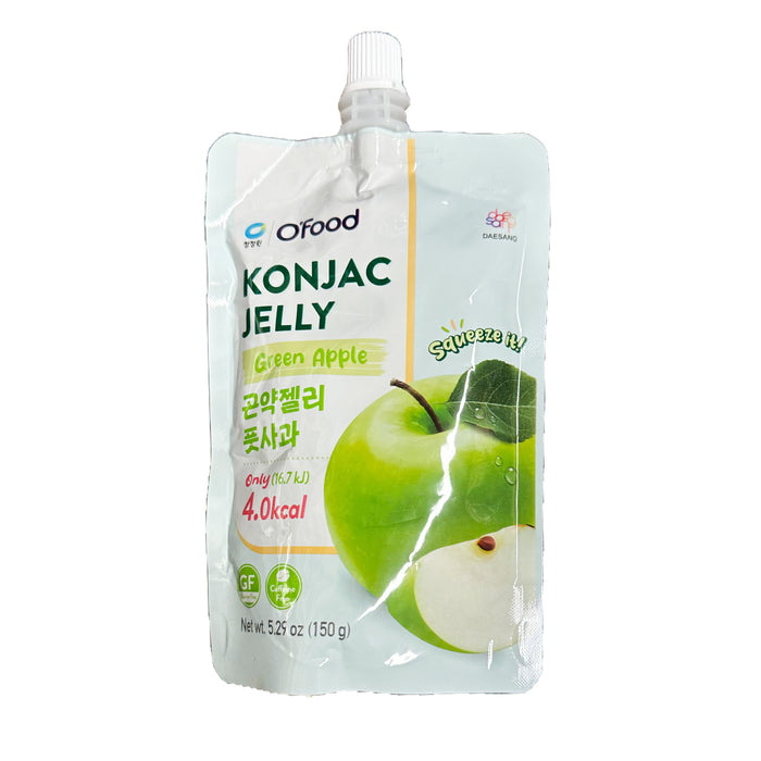 O‘Food-Konjac Jelly Green Apple Flavor 150g