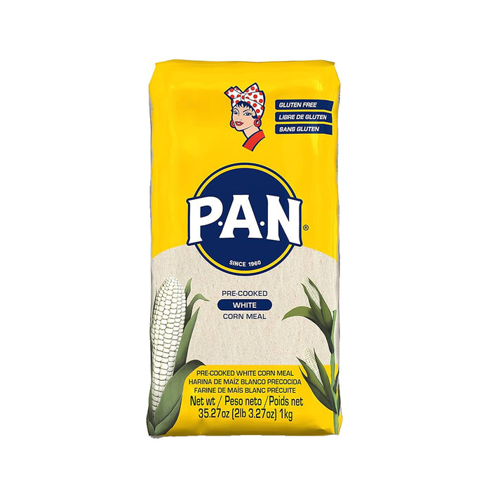 PAN - Pre-Cooked White Corn Meal 1kg