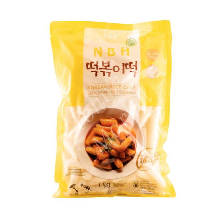 NBH Korean Rice Cake (Stick Shape For Tteokbokki) 韩国年糕条 1kg