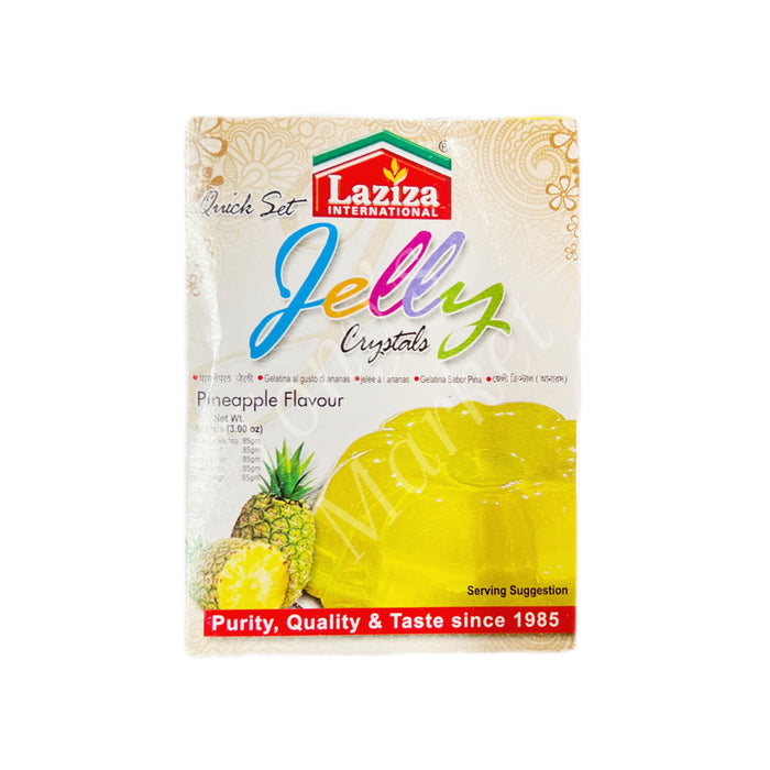 LAZIZA - Jelly Crystals (Pineapple Flavour) 85g