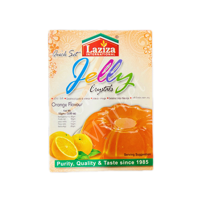 LAZIZA - Jelly Crystals (Orange Flavour) 85g