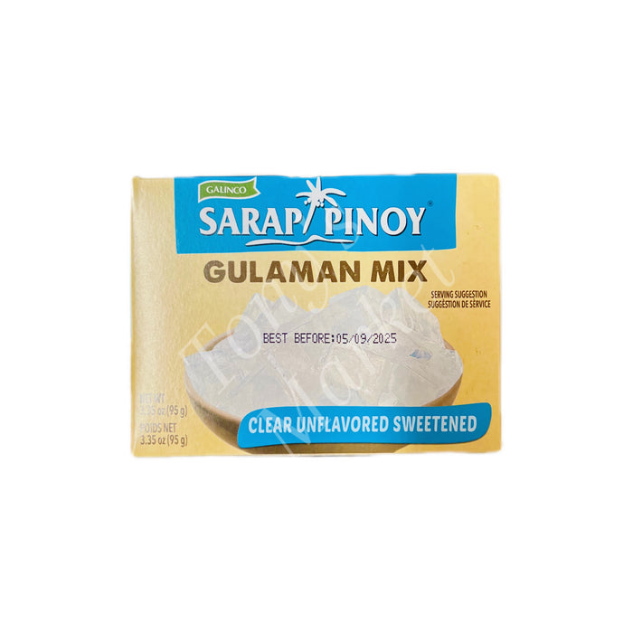 GALINCO SARAP PINOY - Gulaman Mix (Clear Unflavoured Sweetened) 95g