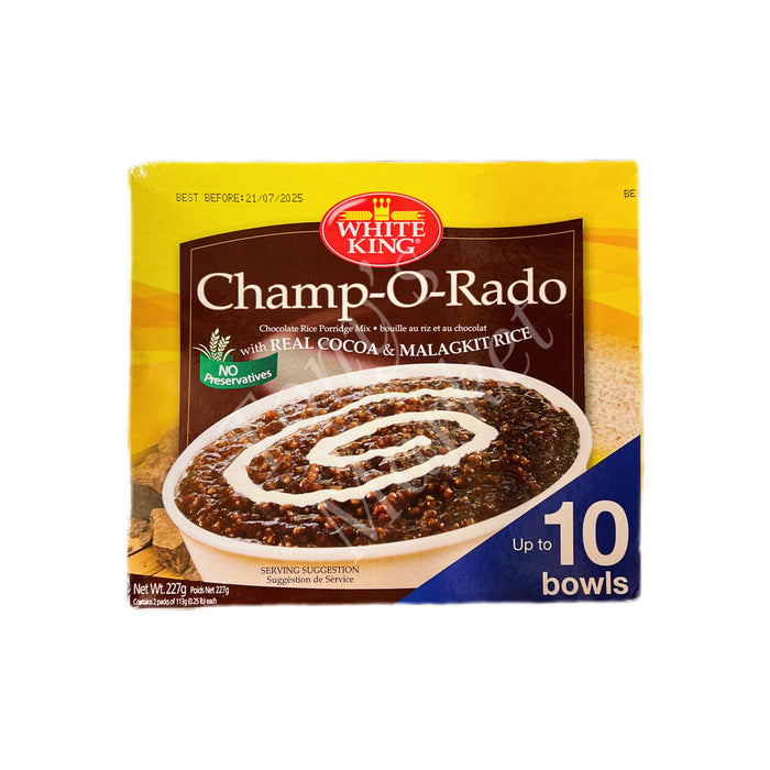 WHITE KING - Champ-O-Rado With Real Cocao & Malagkit Rice 227g