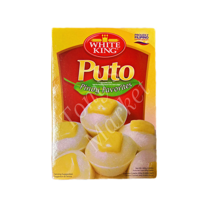 WHITE KING - Puto (Steamed White Cake Mix) 400g