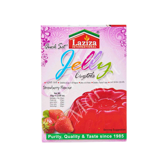 LAZIZA - Jelly Crystals (Strawberry Flavour) 85g