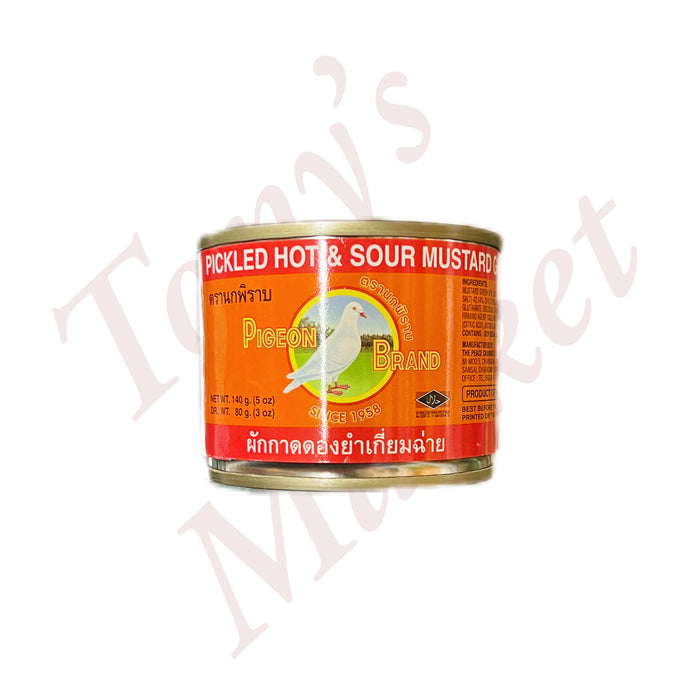 Pigeon Brand - Pickled Hot & Sour Mustard 140g