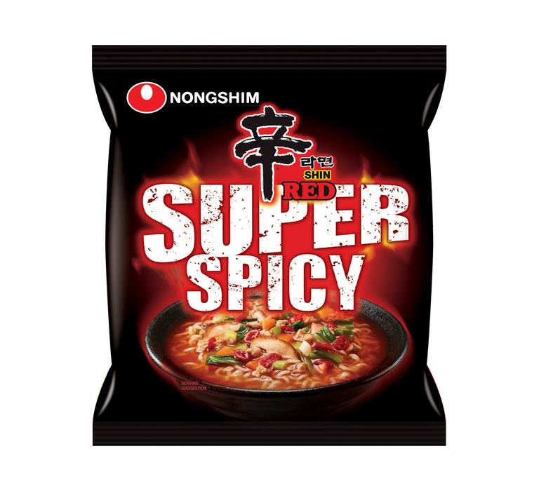 NONGSHIM Shin Red Super Spicy Noodles 120g