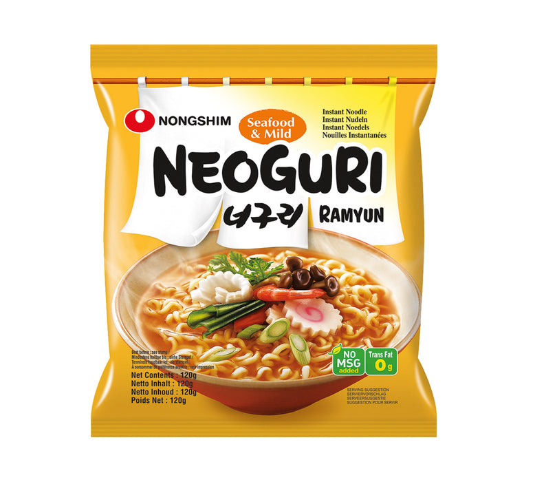 NONGSHIM Neoguri Ramyun Seafood & Mild 120g