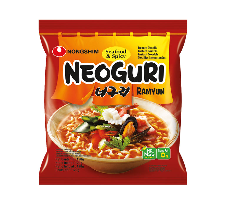 NONGSHIM Neoguri Ramyun Seafood & Spicy 120g