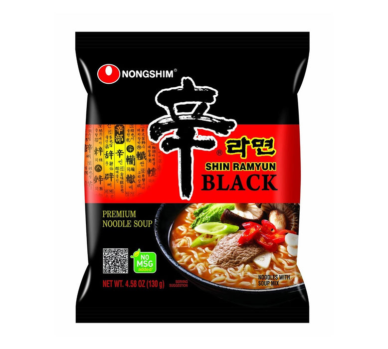 NONGSHIM Shin Ramyun Black Premium Noodle Soup 130g