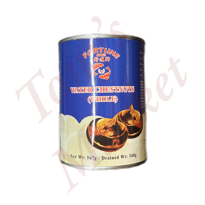 Fortune - Water Chestnuts Whole 567g