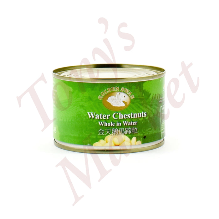 Golden Swan - Water Chestnuts Whole In Water 227g