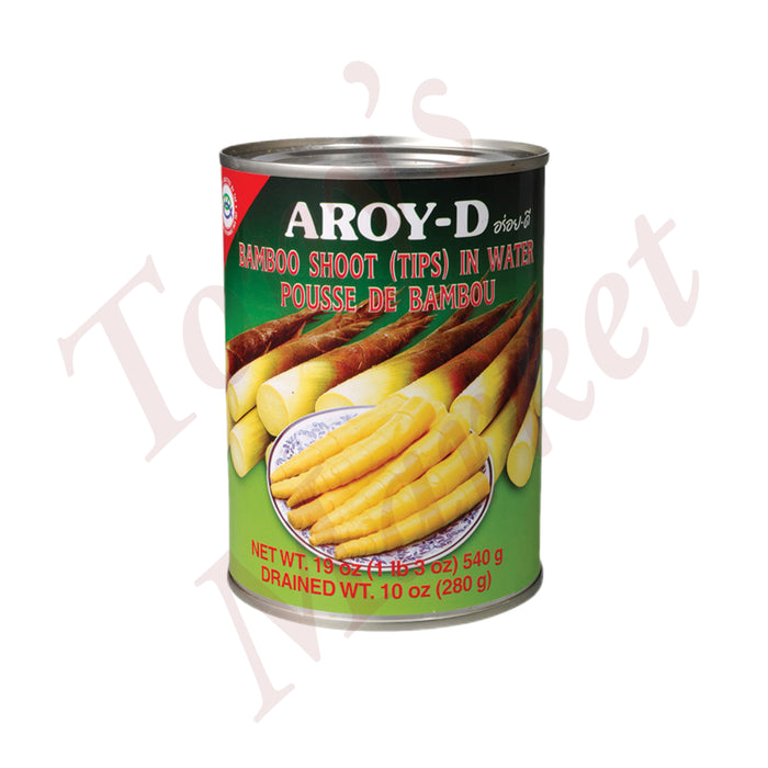 AROY D - Bamboo Shoot Tips In Water 540g