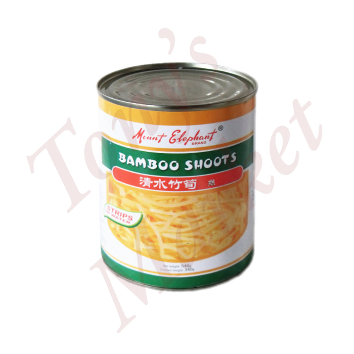 Mount Elephant - Bamboo Shoots Stips In Water 540g