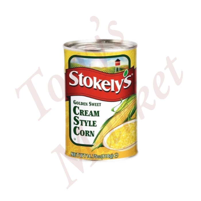 Stokley’s Golden Sweet Cream Style Corn 418g