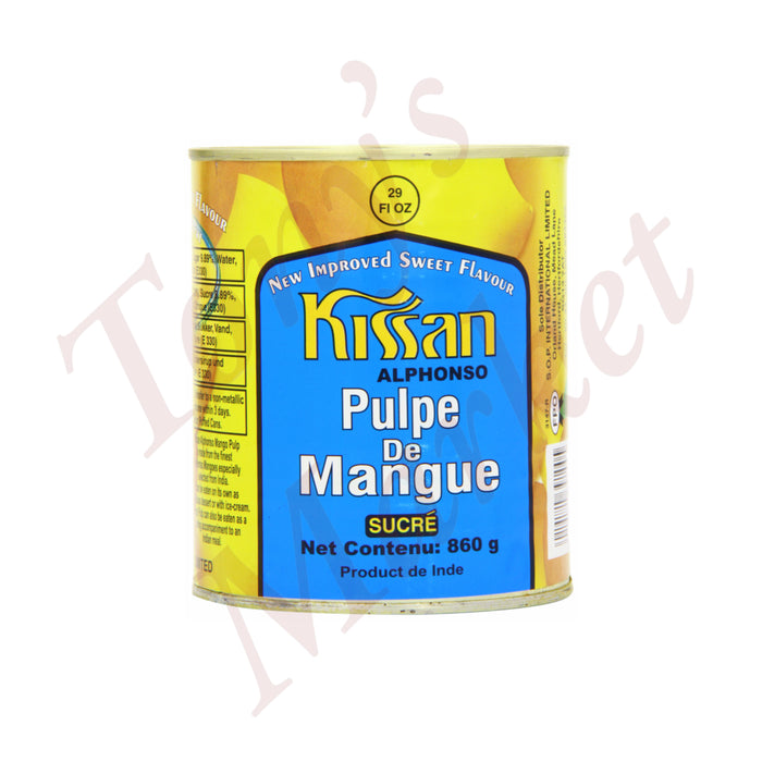 KISSAN - Alphonso Mango Pulp In Syrup 860g